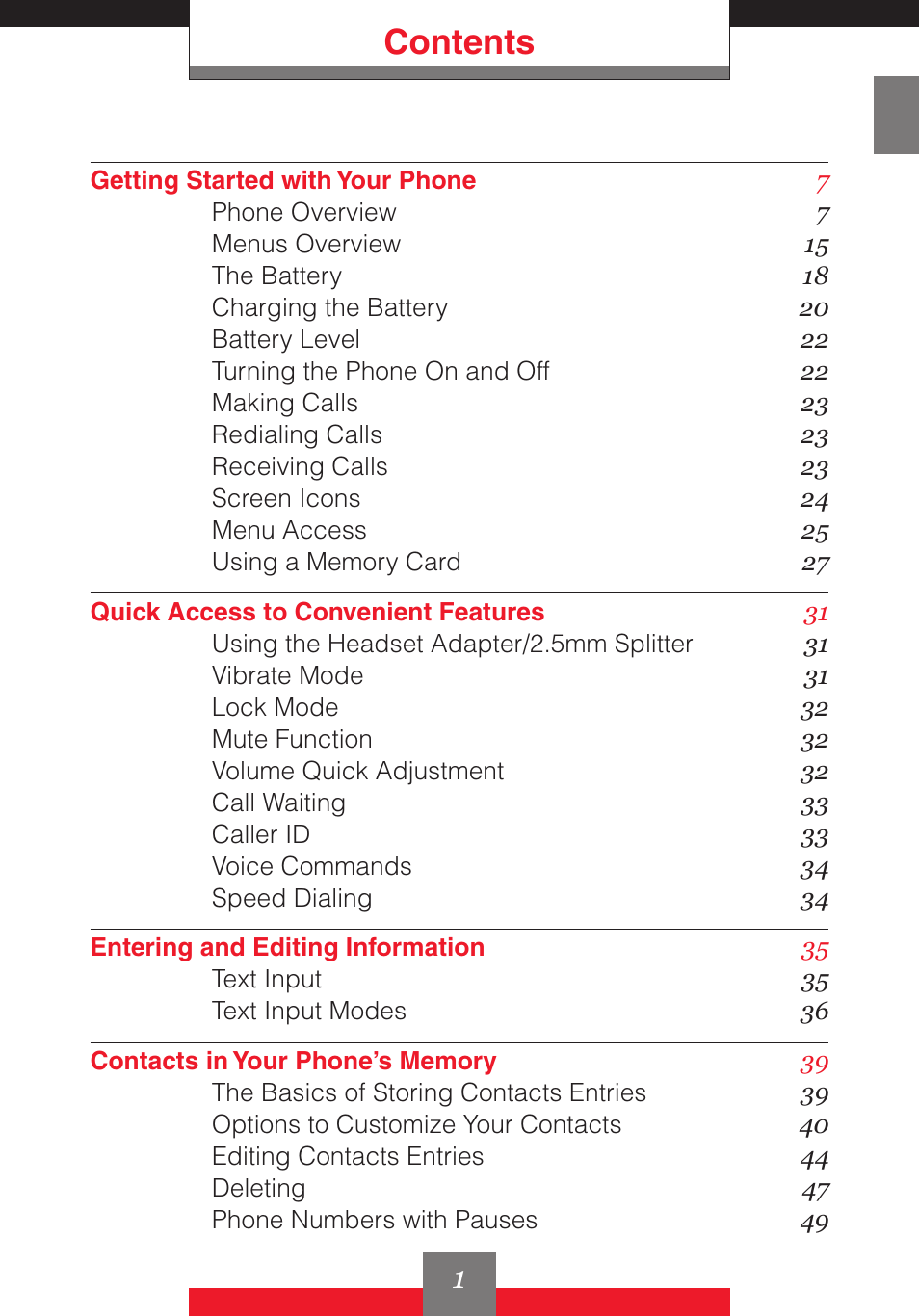Casio G'z One User Manual | Page 2 / 242