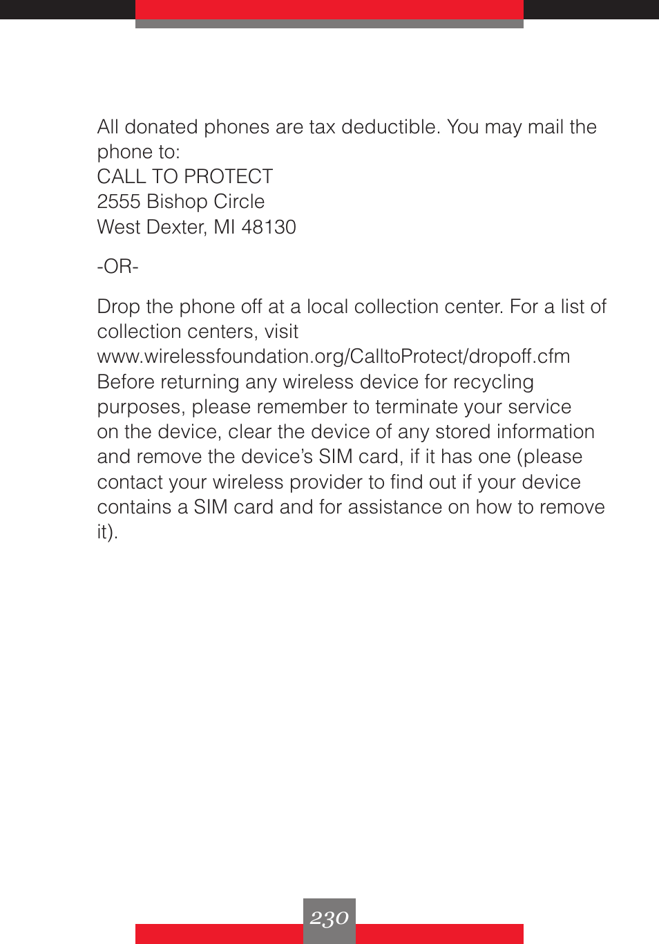 Casio G'z One User Manual | Page 231 / 242
