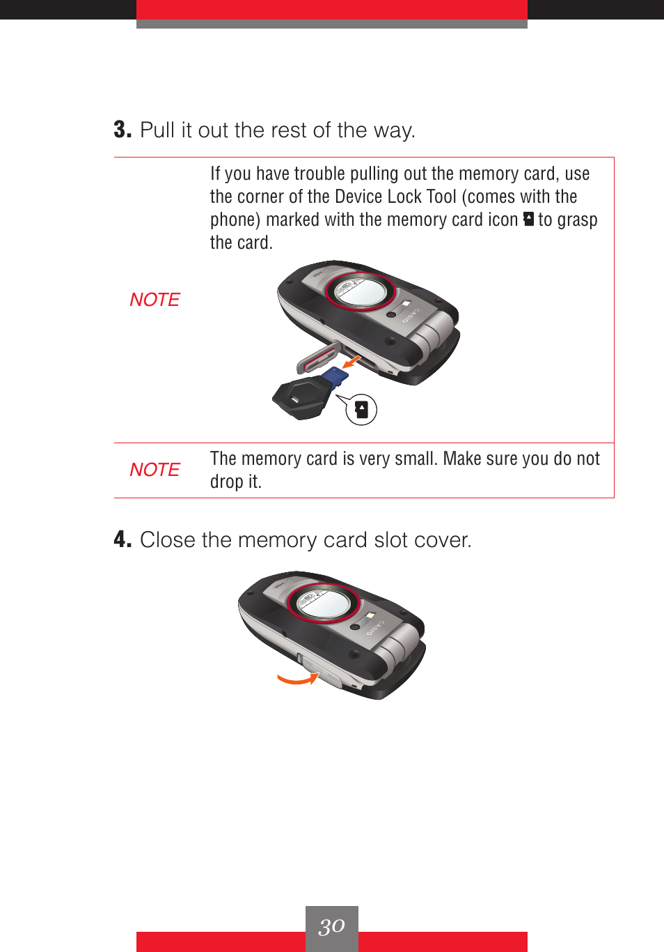 Casio G'z One User Manual | Page 31 / 242