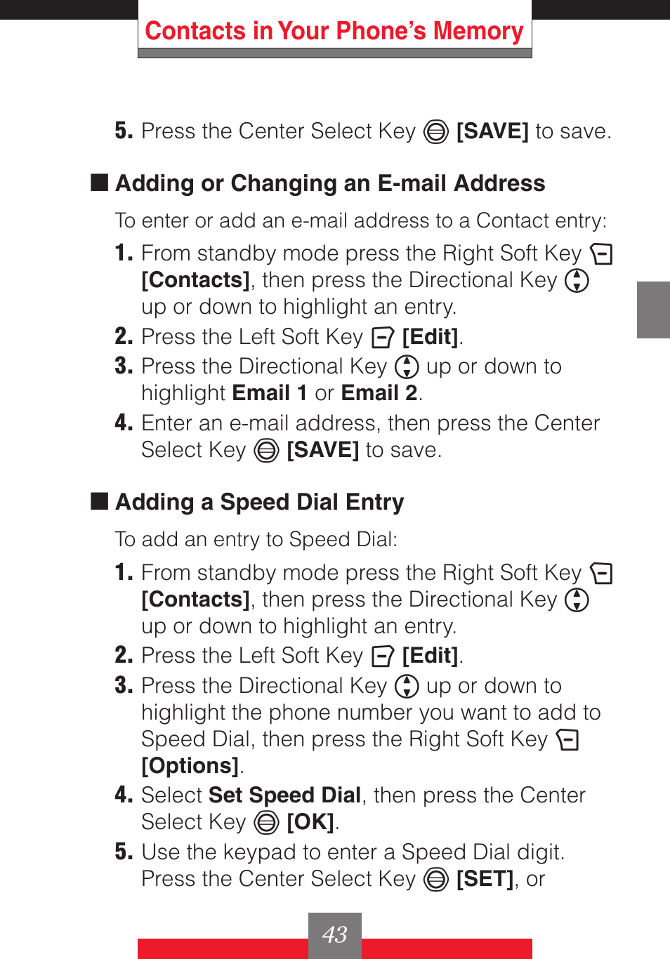 Casio G'z One User Manual | Page 44 / 242