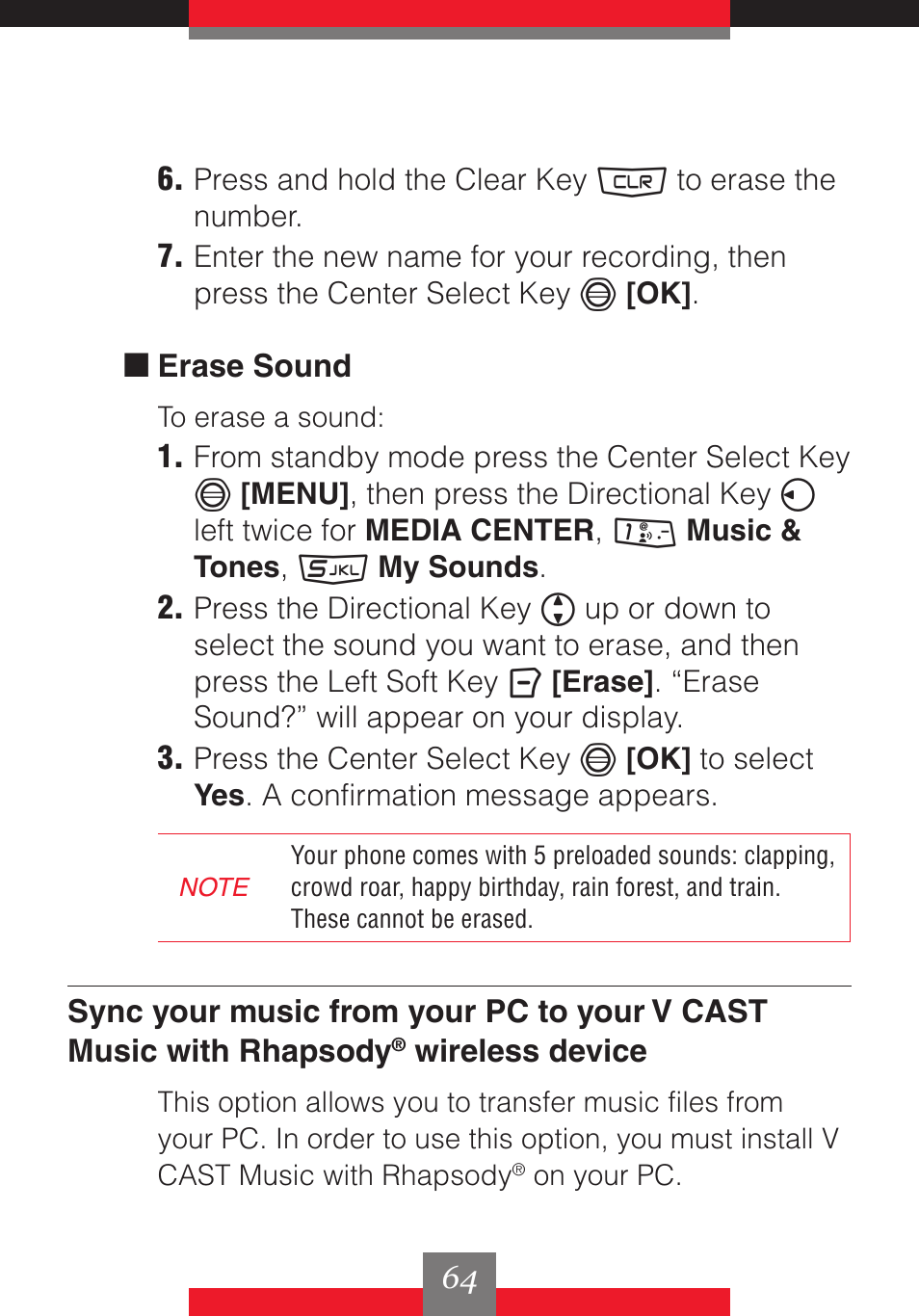 Casio G'z One User Manual | Page 65 / 242