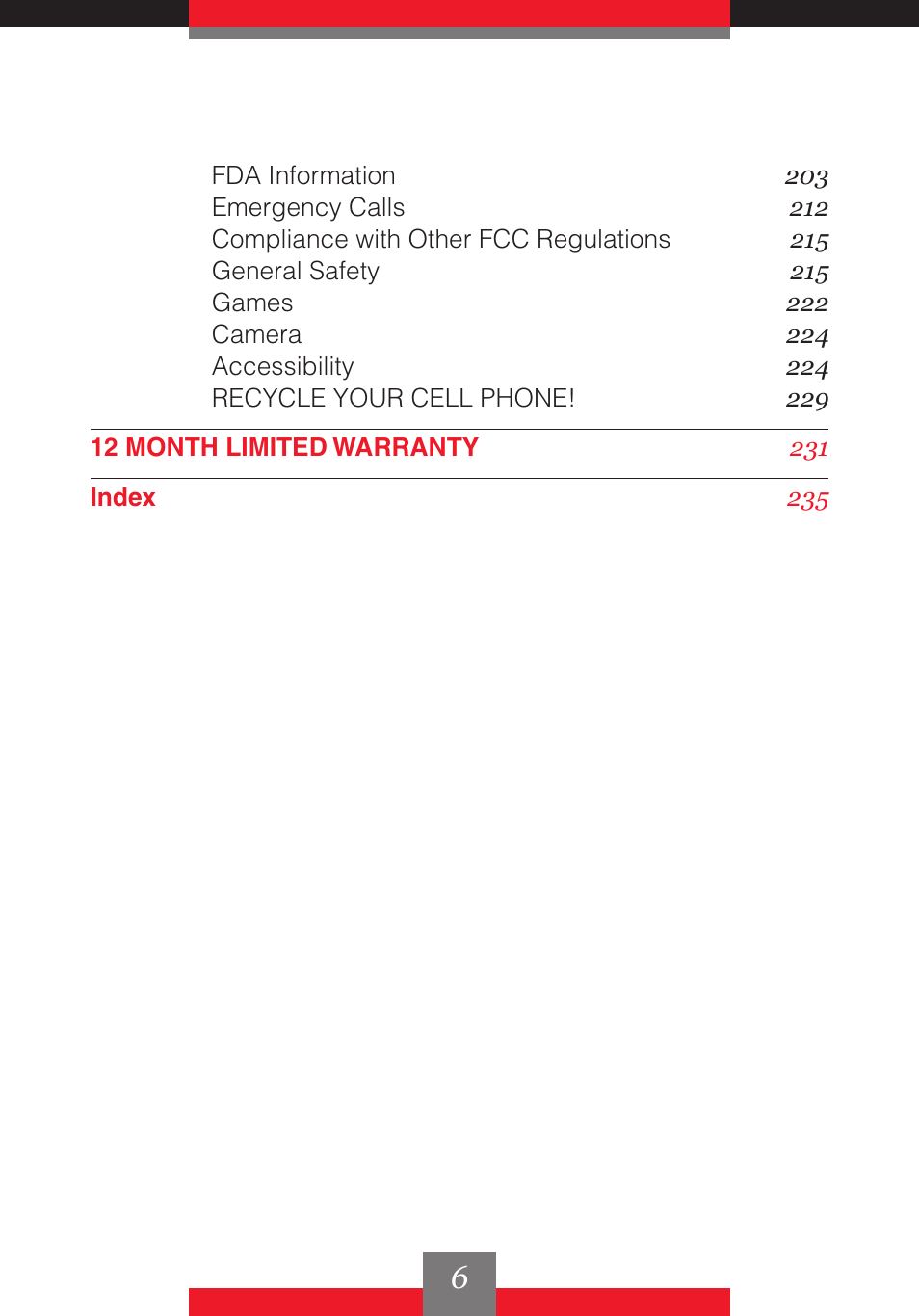 Casio G'z One User Manual | Page 7 / 242