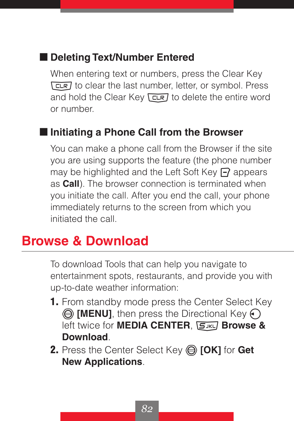Browse & download | Casio G'z One User Manual | Page 83 / 242