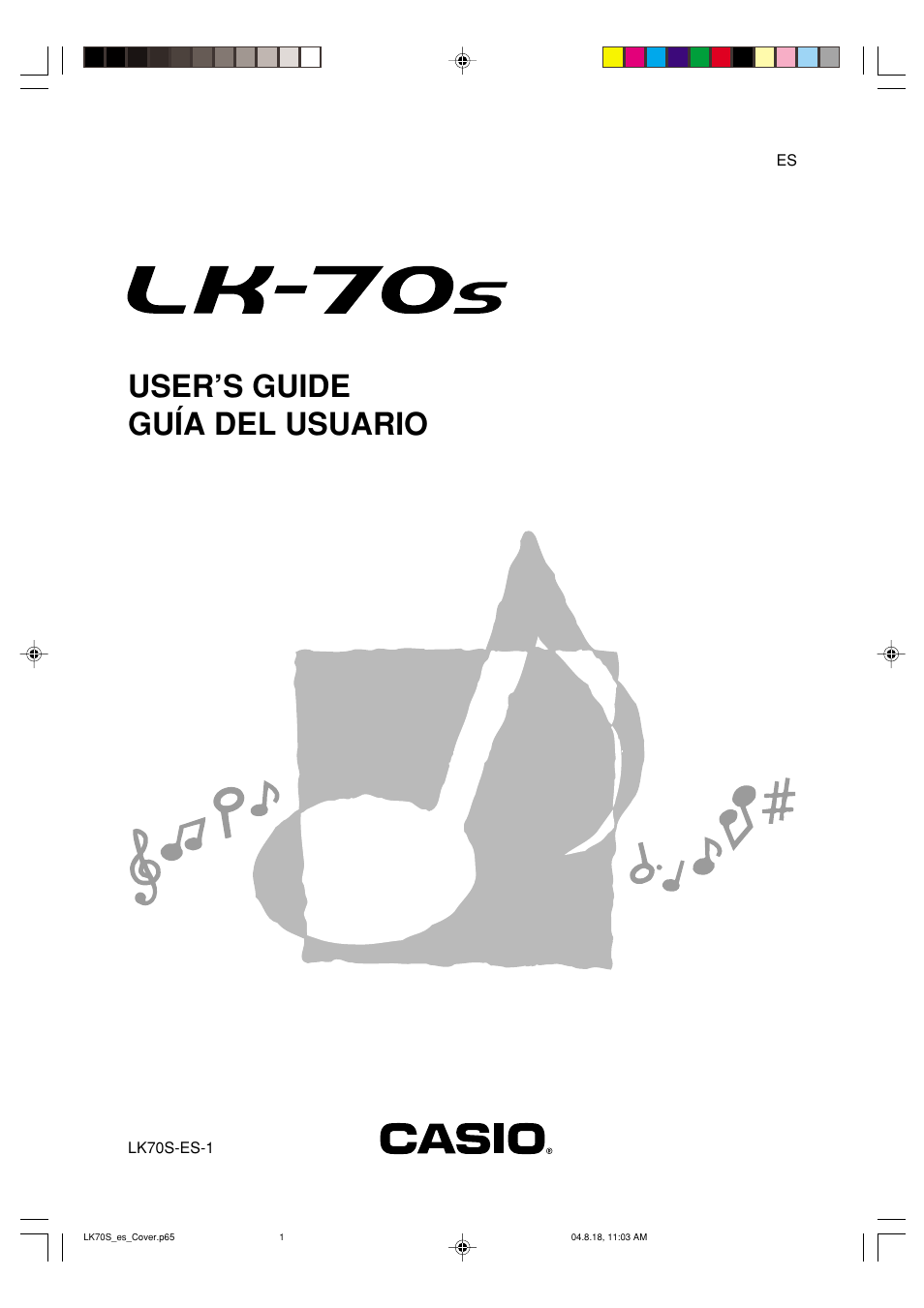 Casio LK70S User Manual | 59 pages