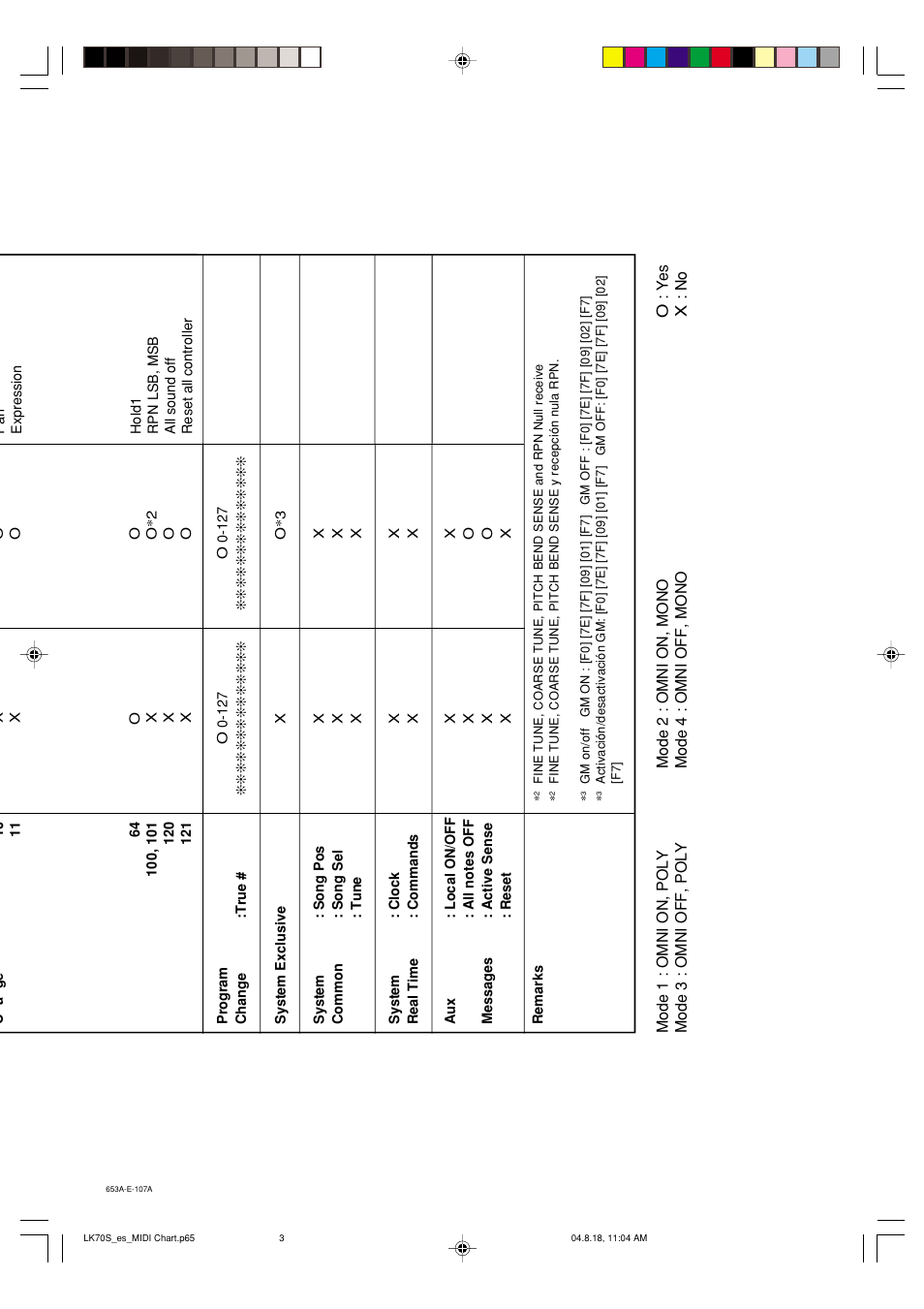 Casio LK70S User Manual | Page 58 / 59