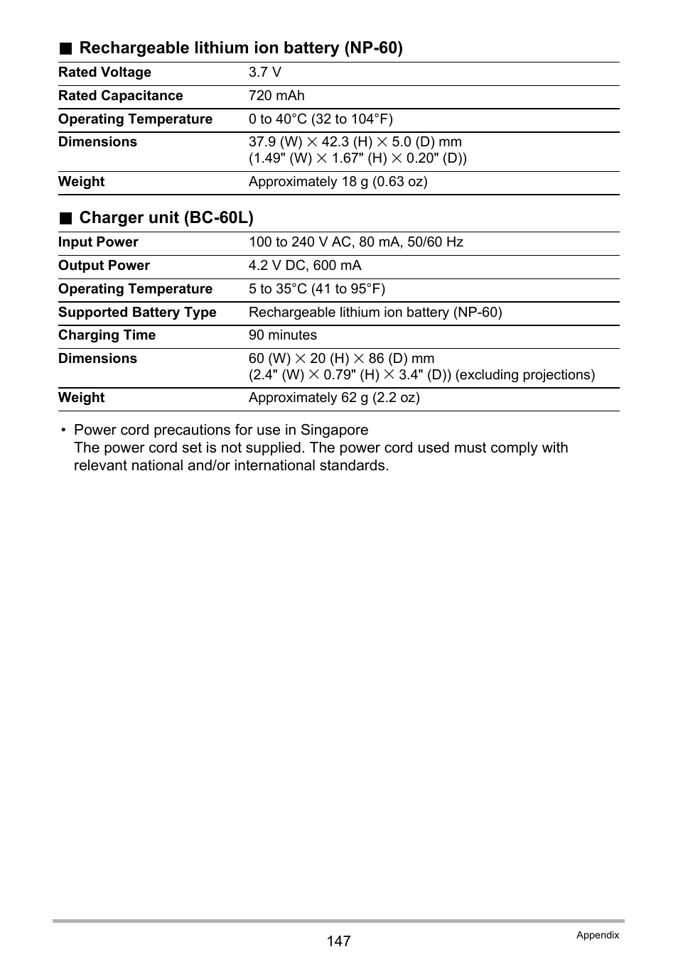 Casio EX-Z29 User Manual | Page 147 / 148