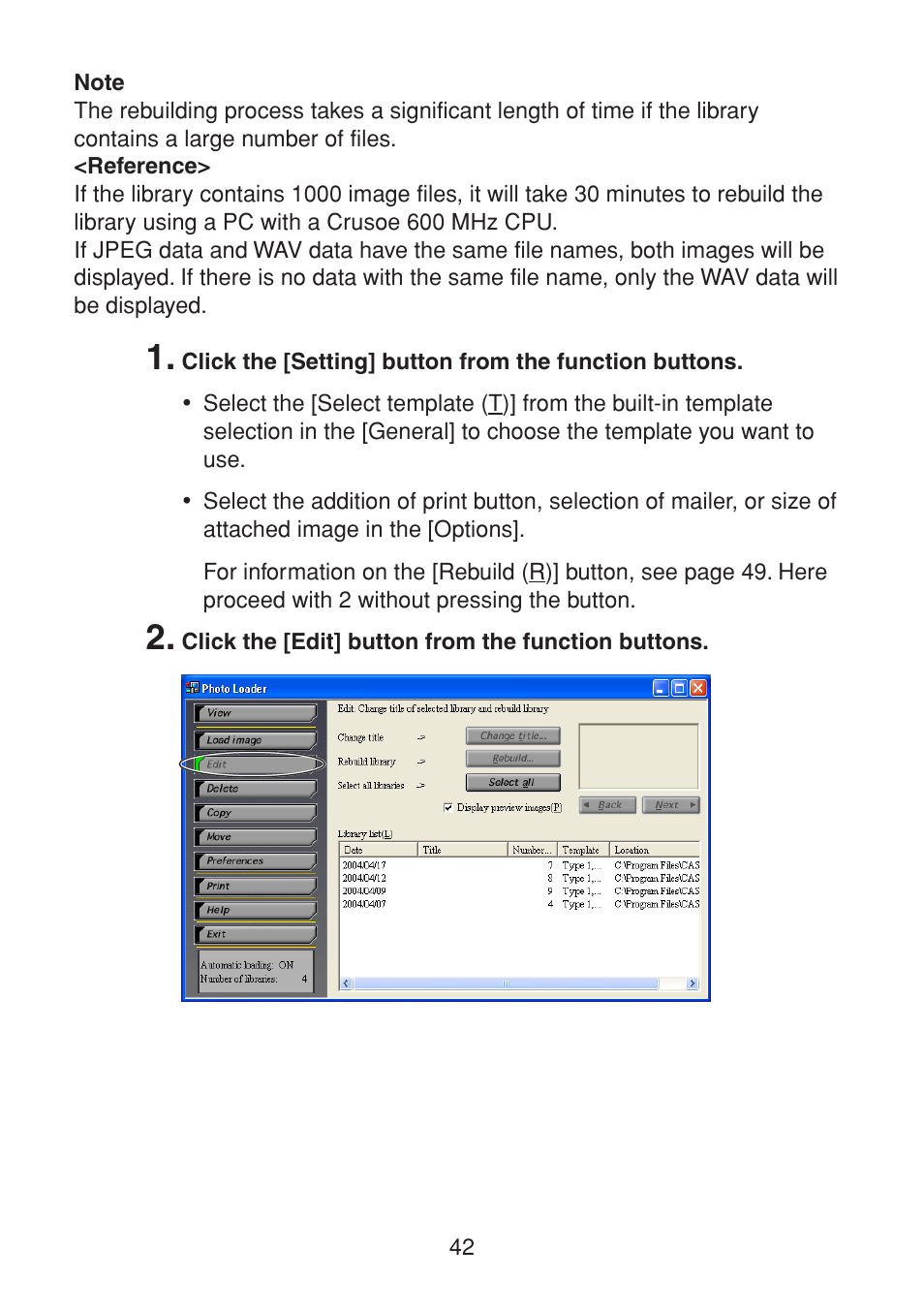 Casio VERSION 2.3 User Manual | Page 42 / 52