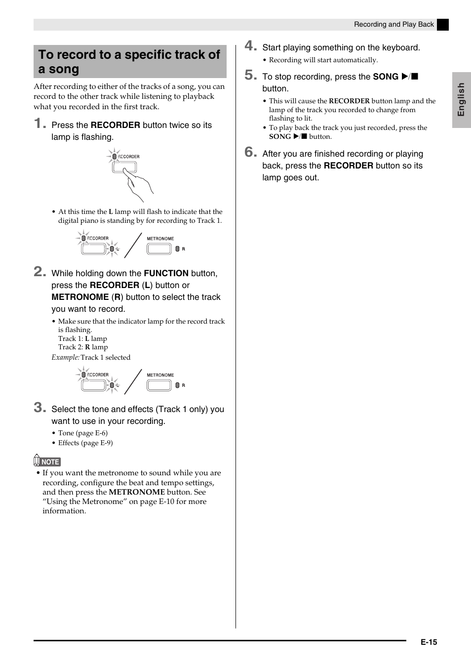 Casio PRIVIA PX735-ES-1A User Manual | Page 17 / 42