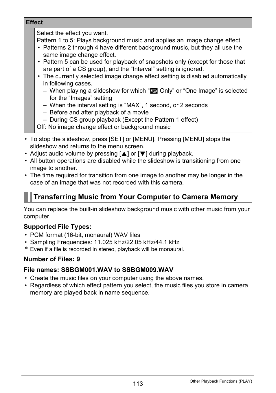 Casio EXILIM EX-FH25 User Manual | Page 113 / 192