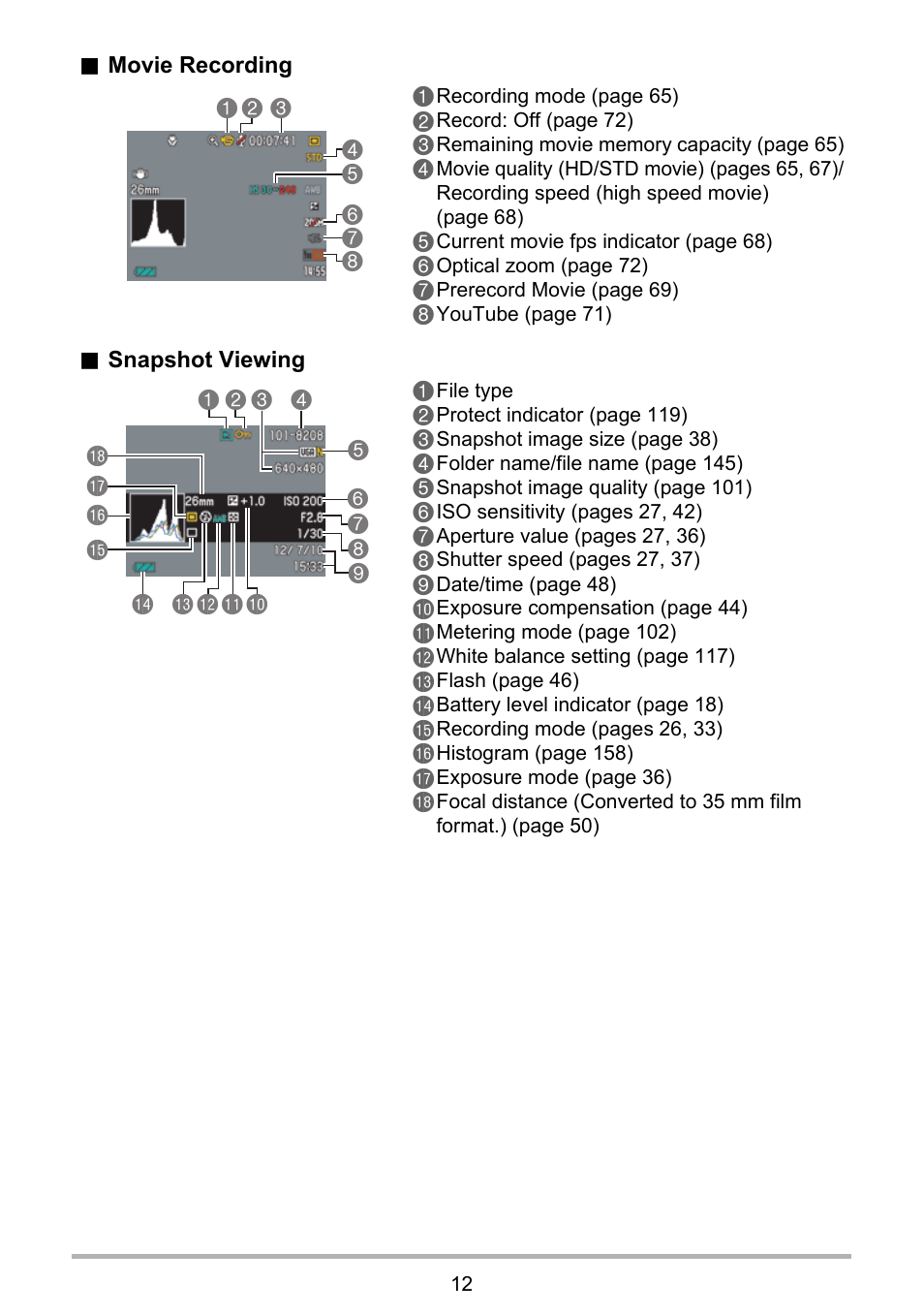 Casio EXILIM EX-FH25 User Manual | Page 12 / 192