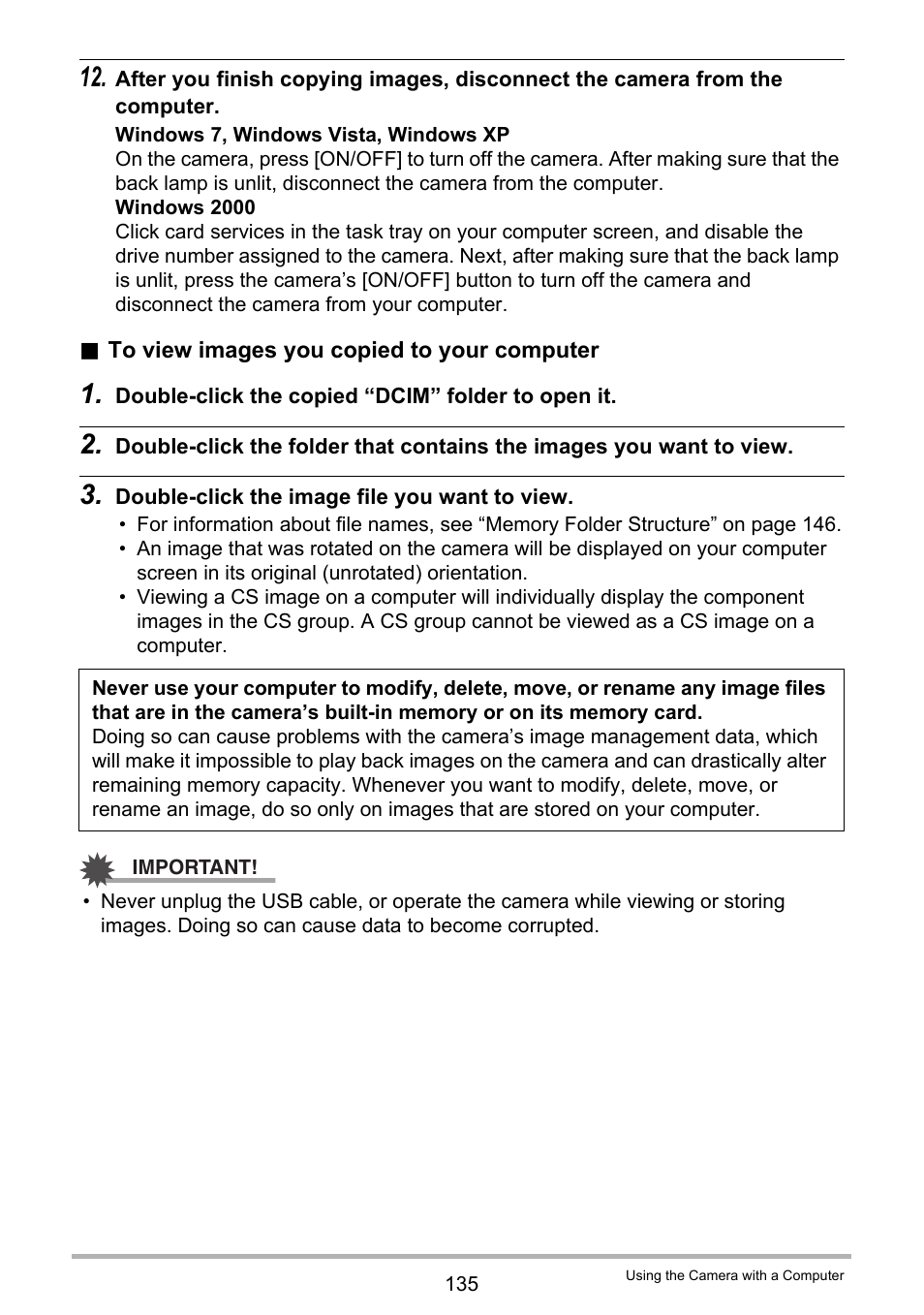 Casio EXILIM EX-FH25 User Manual | Page 135 / 192