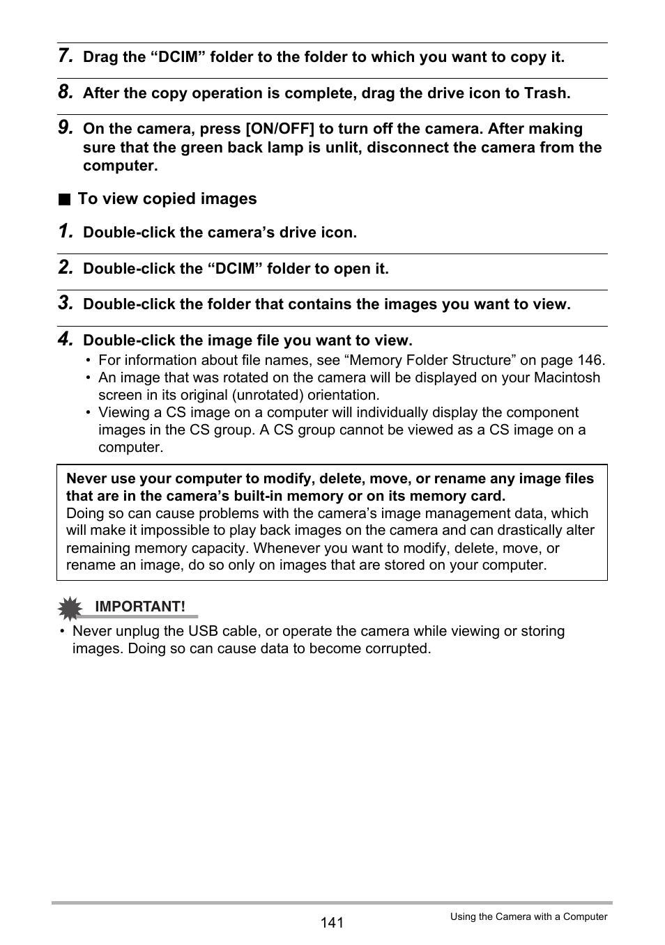 Casio EXILIM EX-FH25 User Manual | Page 141 / 192