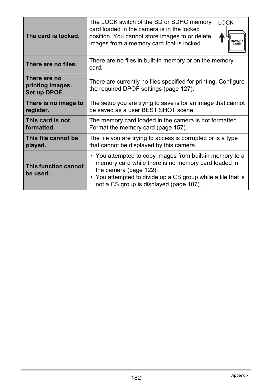 Casio EXILIM EX-FH25 User Manual | Page 182 / 192