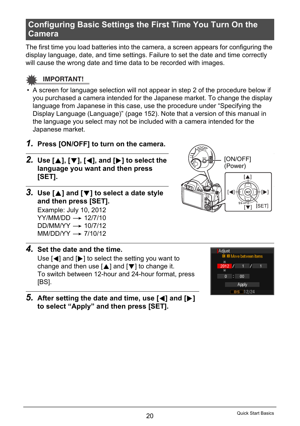 Casio EXILIM EX-FH25 User Manual | Page 20 / 192