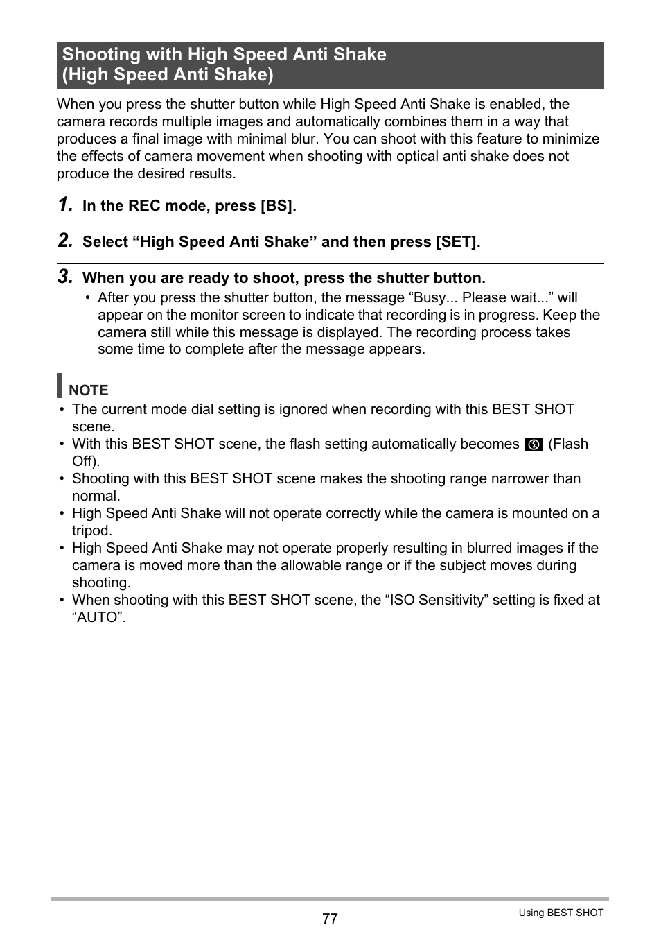 Casio EXILIM EX-FH25 User Manual | Page 77 / 192