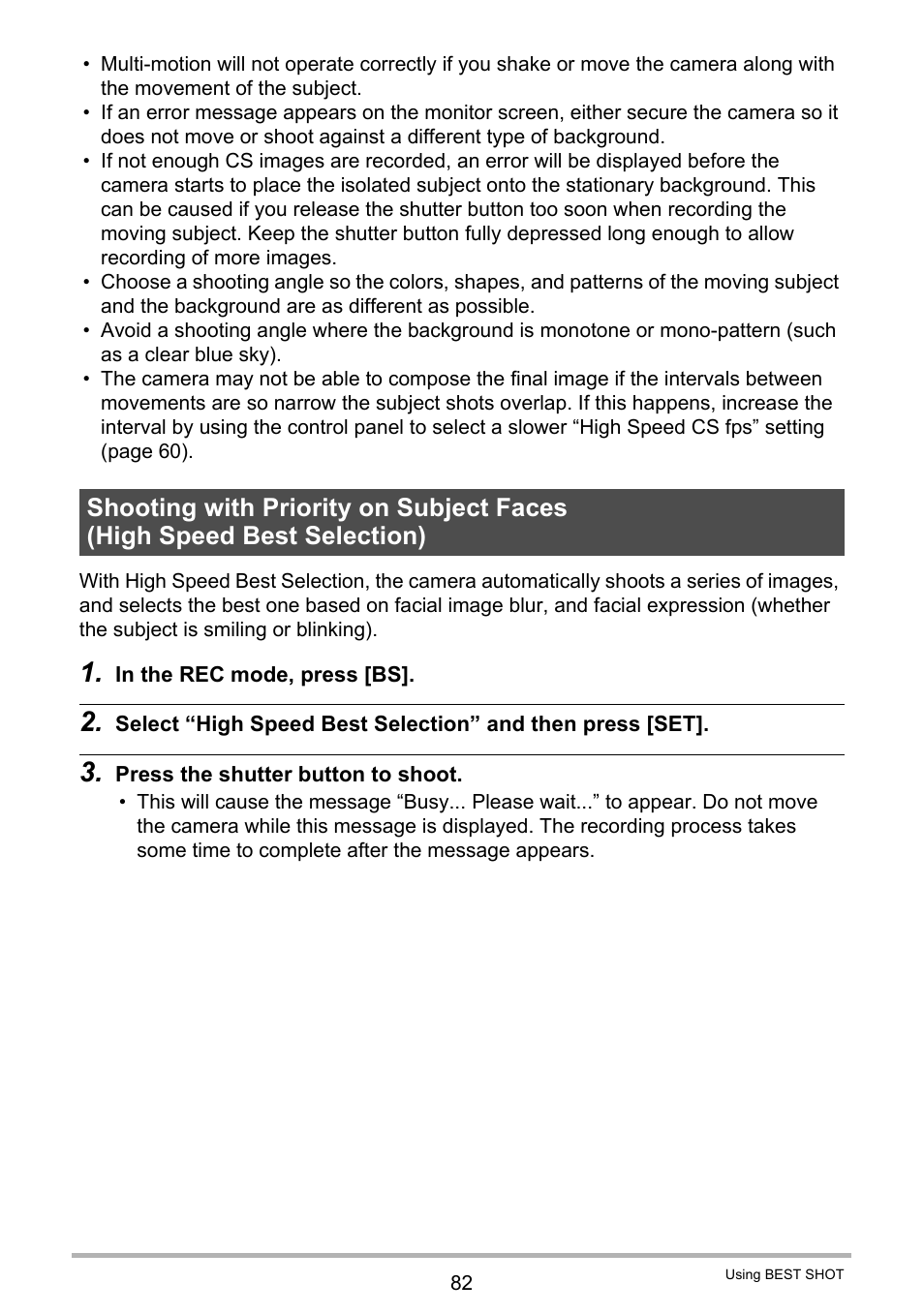 Casio EXILIM EX-FH25 User Manual | Page 82 / 192