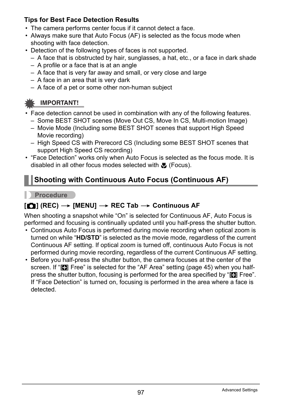 Ge 97) | Casio EXILIM EX-FH25 User Manual | Page 97 / 192