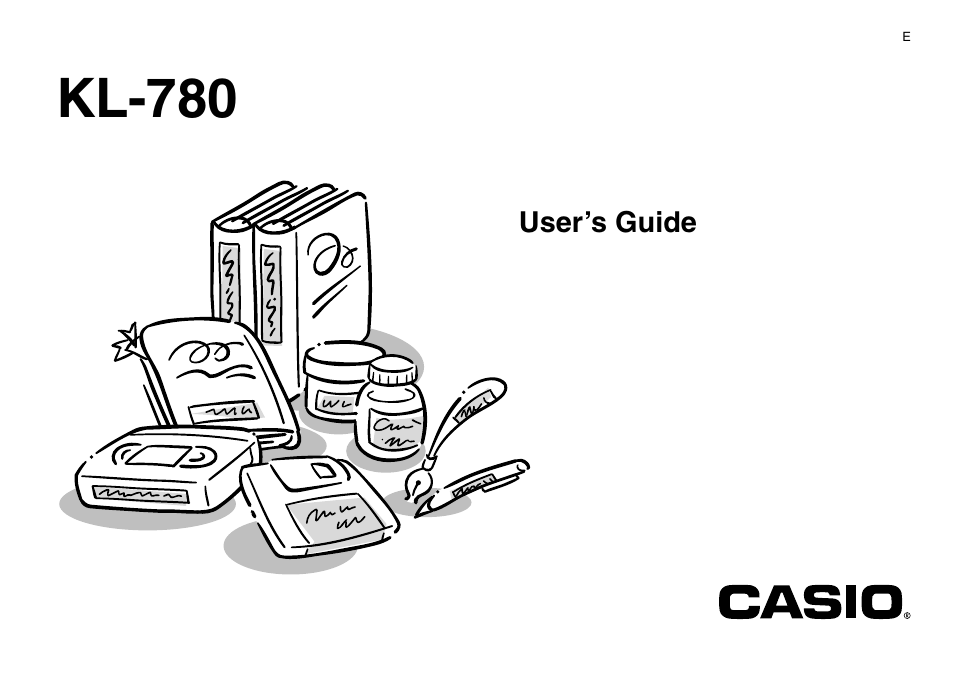 Casio KL-780 User Manual | 28 pages