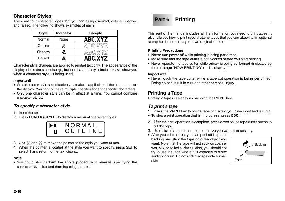 Casio KL-780 User Manual | Page 17 / 28
