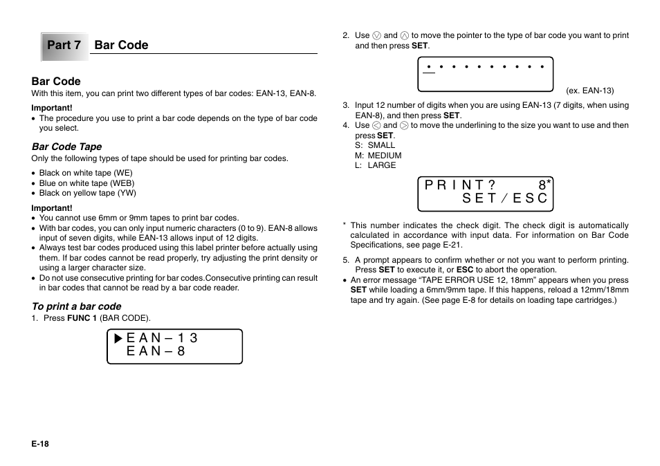 Casio KL-780 User Manual | Page 19 / 28