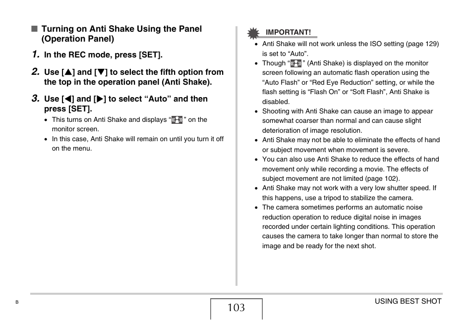 Casio EXILIM EX-Z1080 User Manual | Page 103 / 267