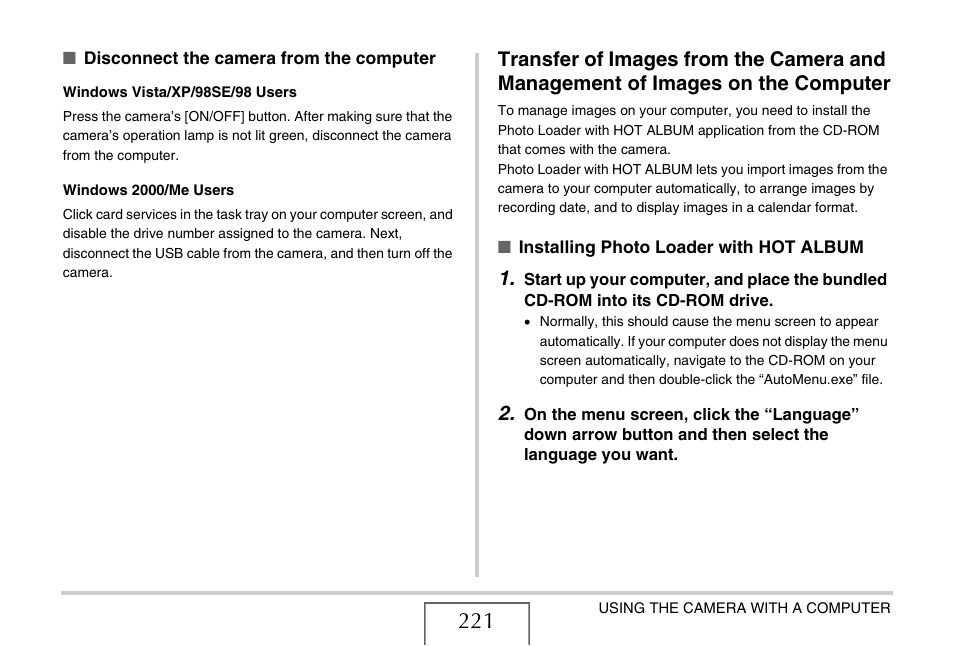 Casio EXILIM EX-Z1080 User Manual | Page 221 / 267