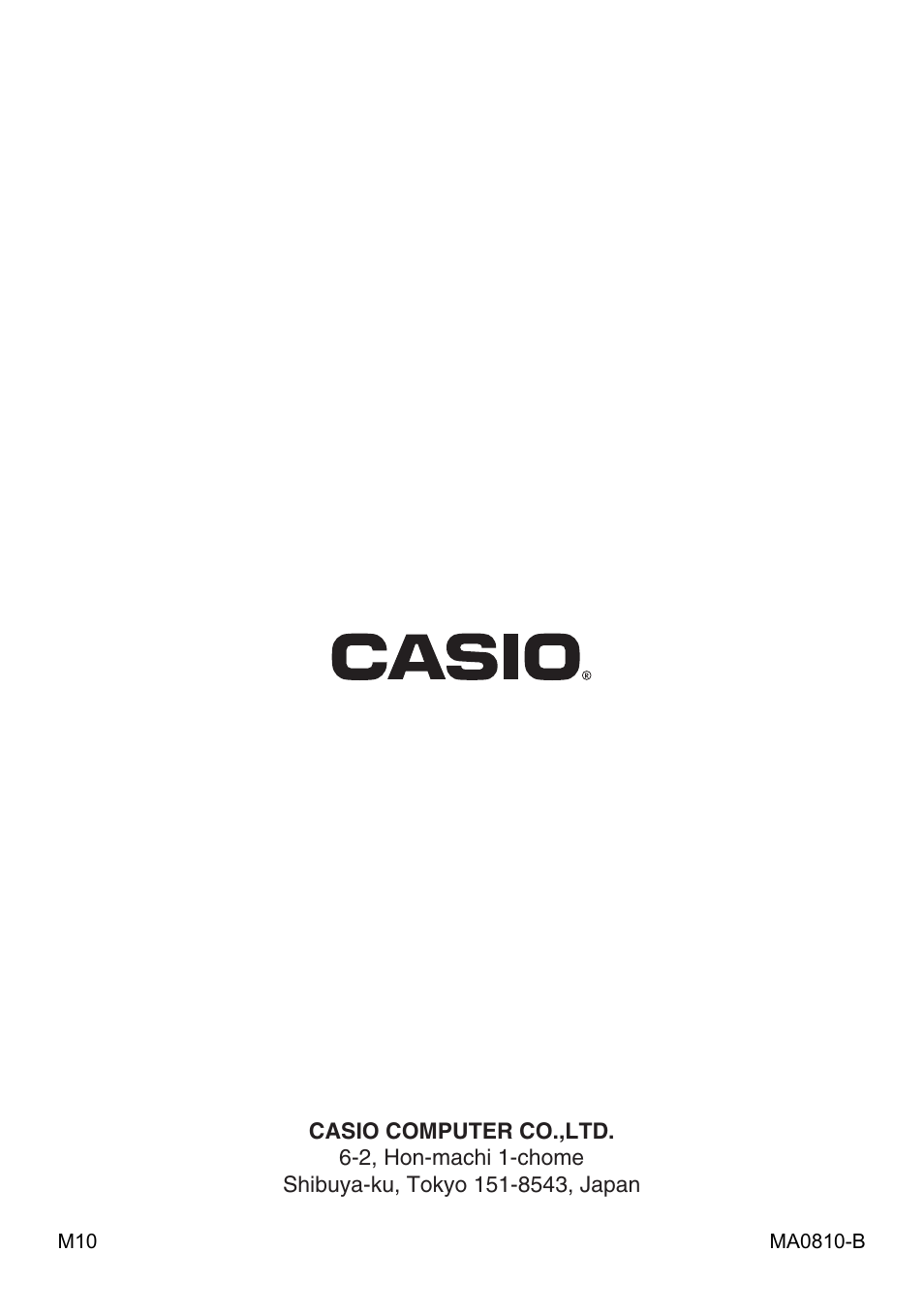 Casio EXILIM K1160PCM2DMX User Manual | Page 176 / 176
