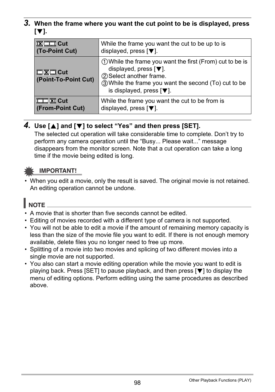 Casio EXILIM K1160PCM2DMX User Manual | Page 98 / 176