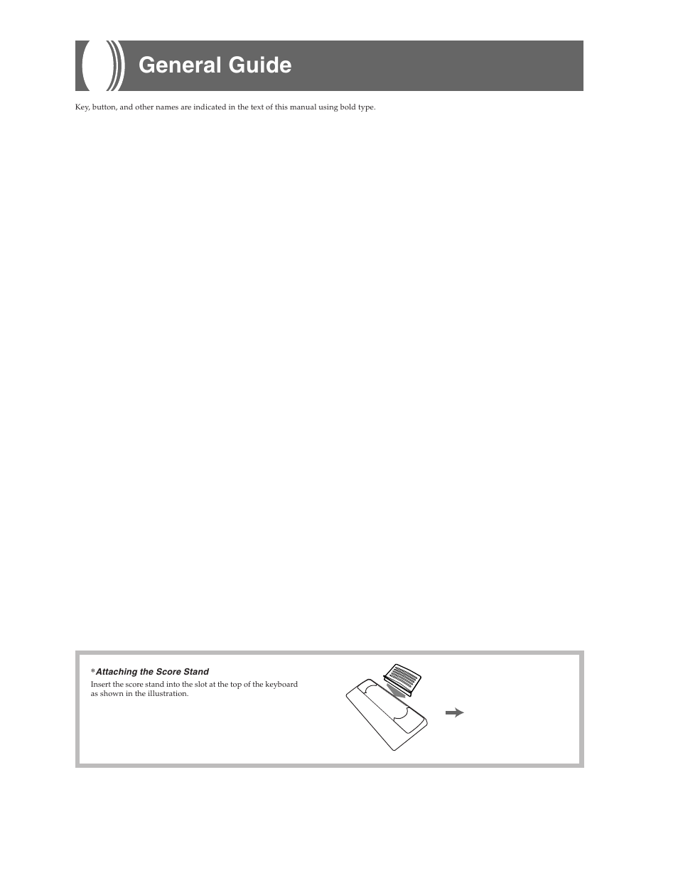 General guide | Casio CTK573 User Manual | Page 10 / 54