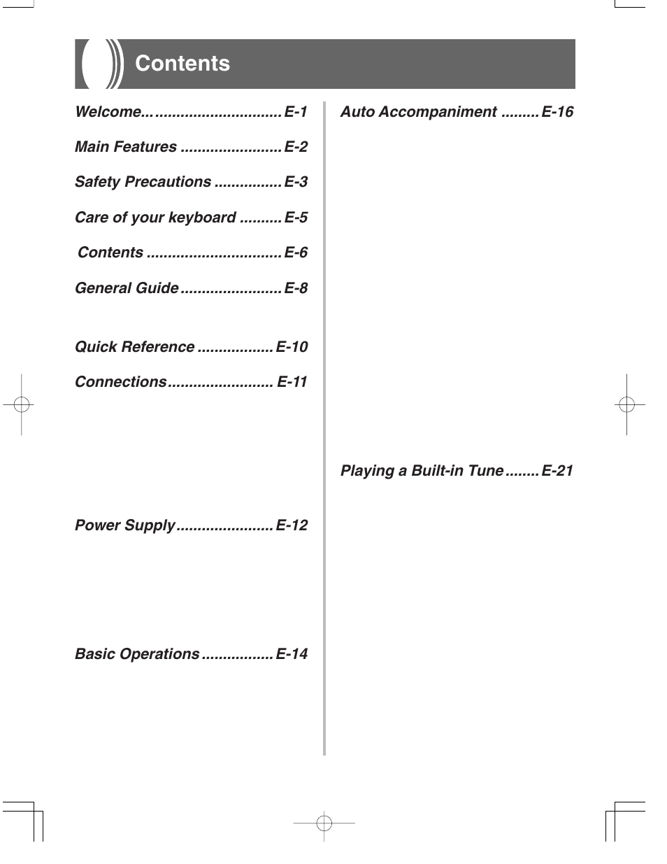 Casio CTK573 User Manual | Page 8 / 54
