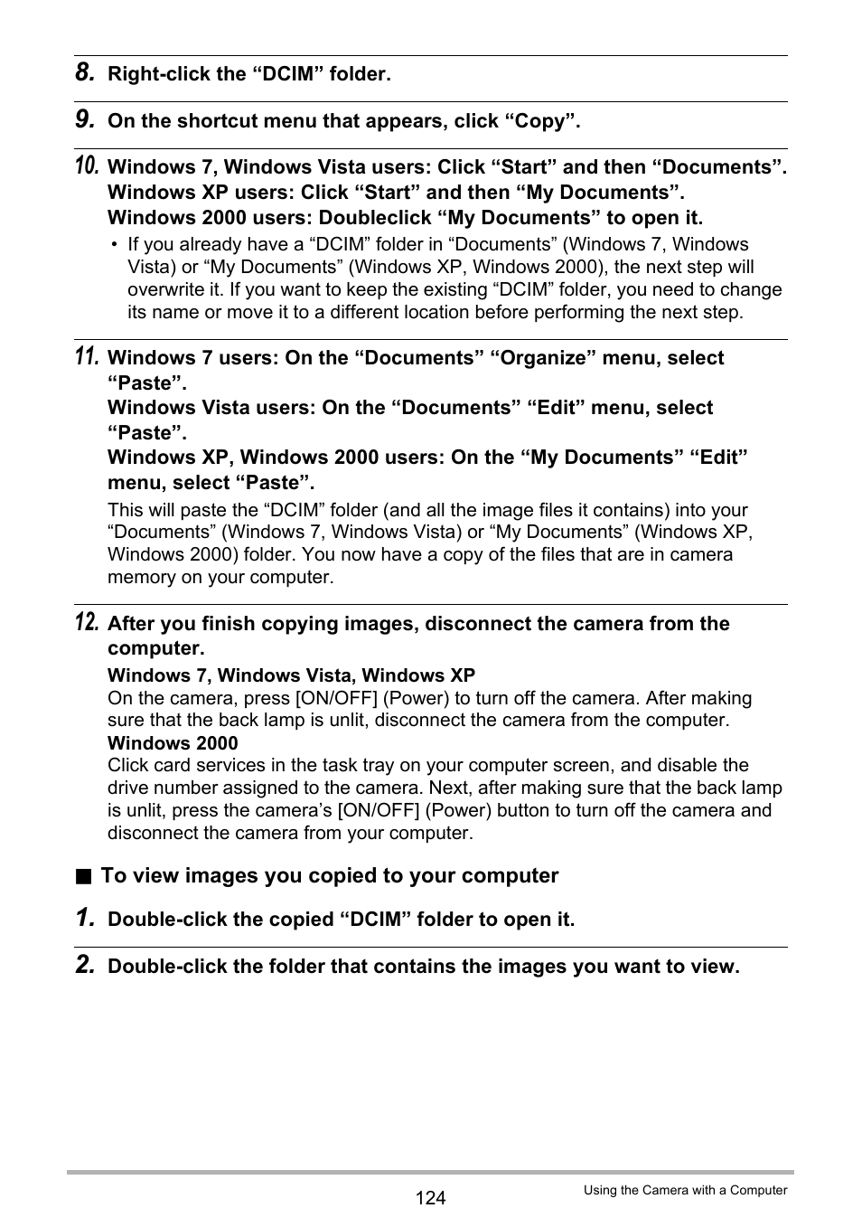 Casio EXILIM EX-H20G User Manual | Page 124 / 192