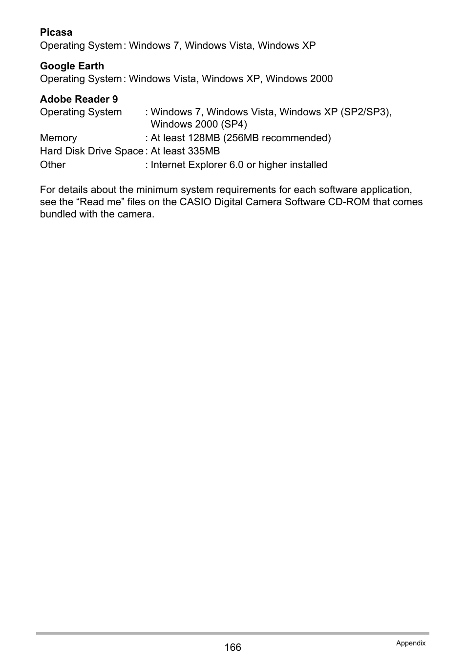 Casio EXILIM EX-H20G User Manual | Page 166 / 192