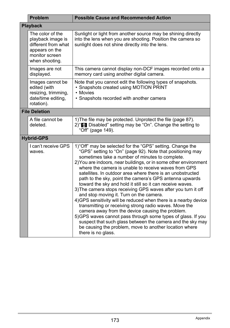 Casio EXILIM EX-H20G User Manual | Page 173 / 192