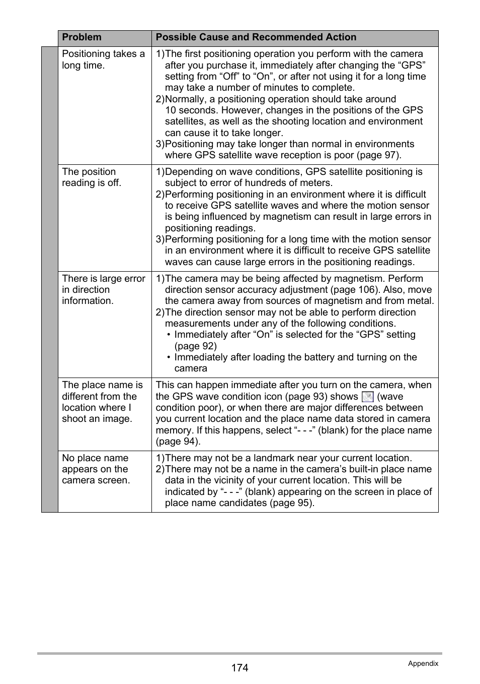 Casio EXILIM EX-H20G User Manual | Page 174 / 192