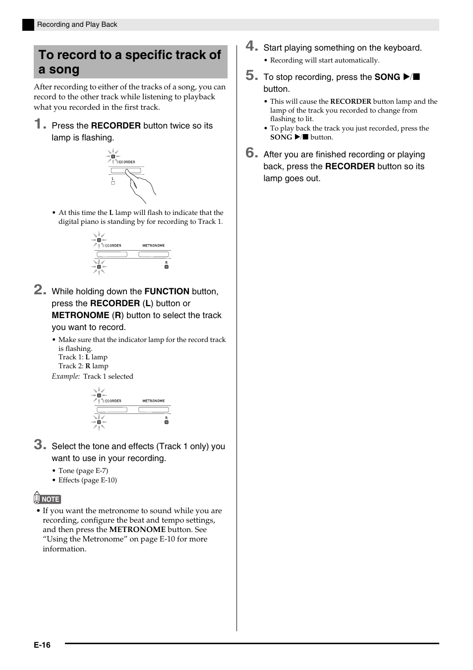Casio PRIVIA PX135 User Manual | Page 18 / 37