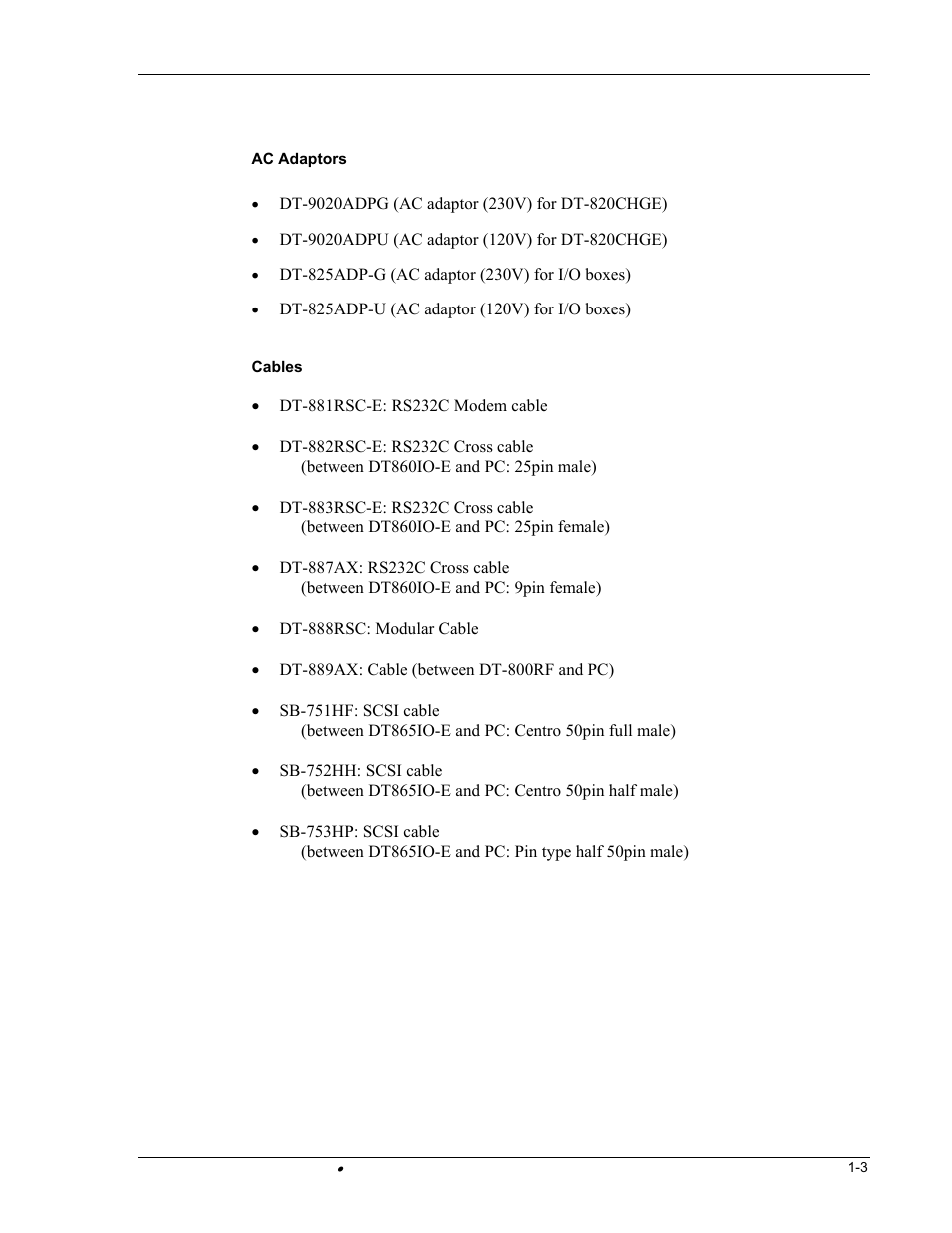Casio DT-800RF User Manual | Page 7 / 64