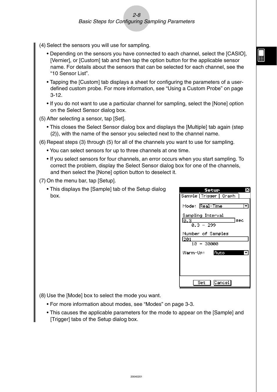 Casio EA-200 User Manual | Page 18 / 81