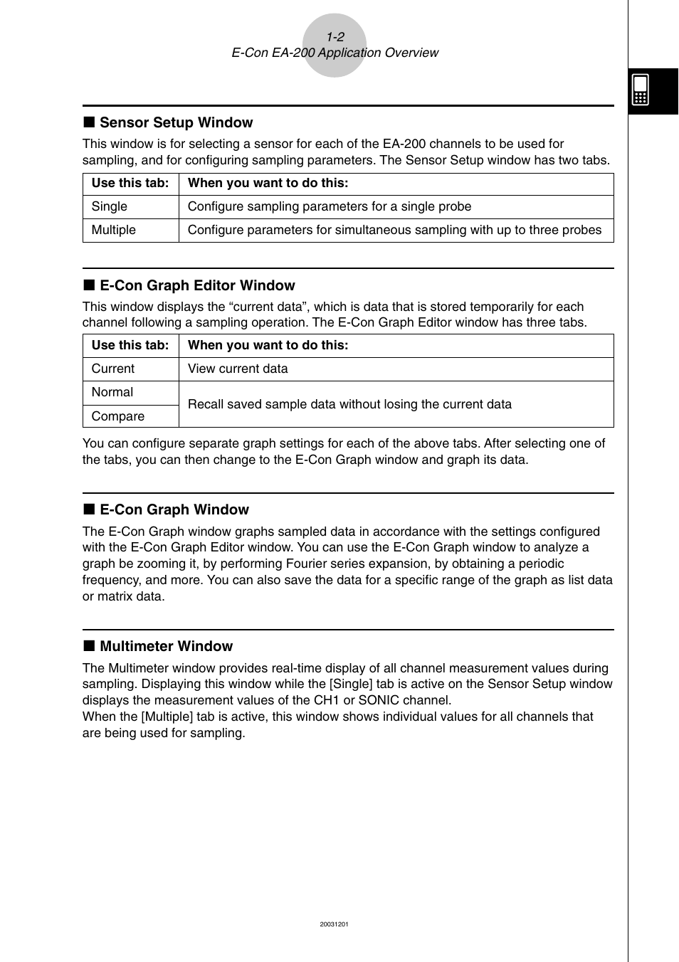 Casio EA-200 User Manual | Page 5 / 81