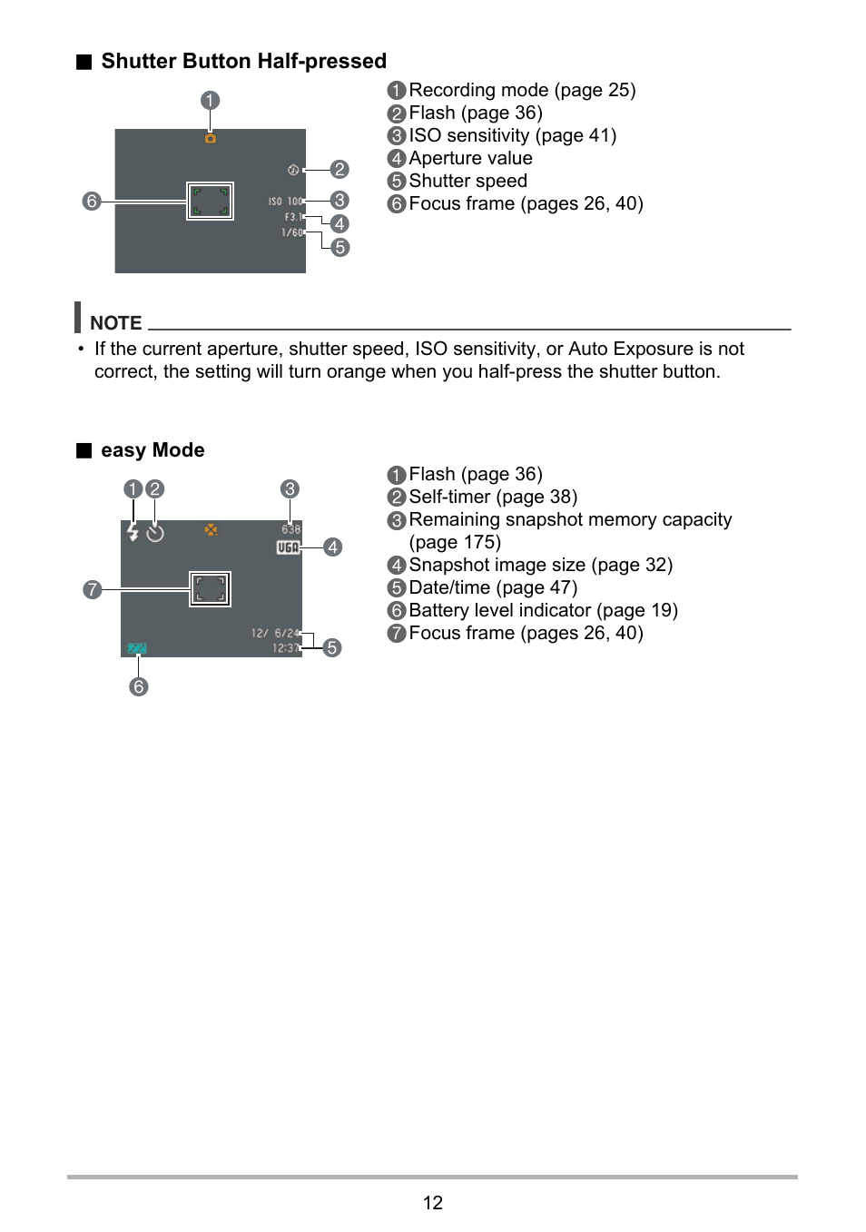Casio EXILIM EX-S7 User Manual | Page 12 / 194