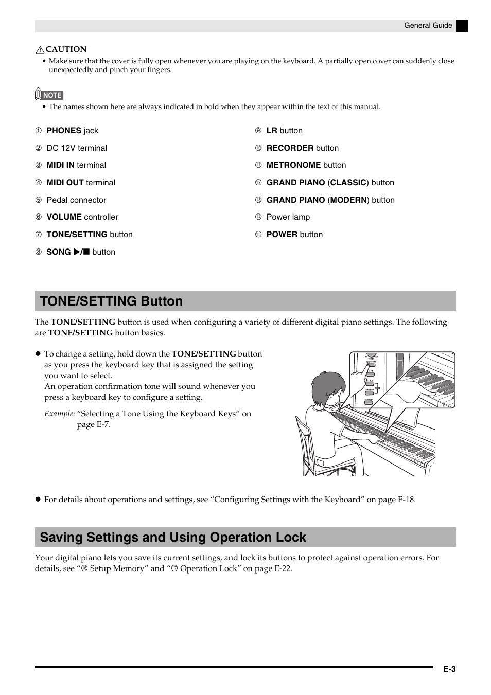 Casio CELVIANO AP-200 User Manual | Page 5 / 34