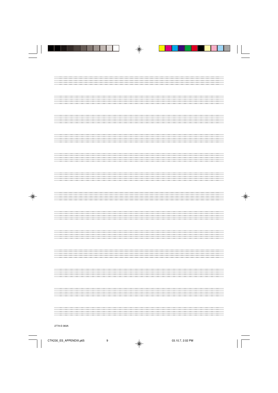 Casio CTK-230 User Manual | Page 46 / 51