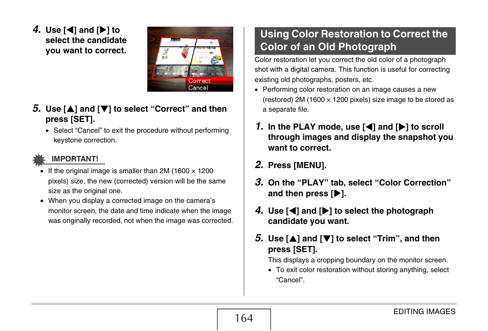 Casio EX-V7 User Manual | Page 164 / 276