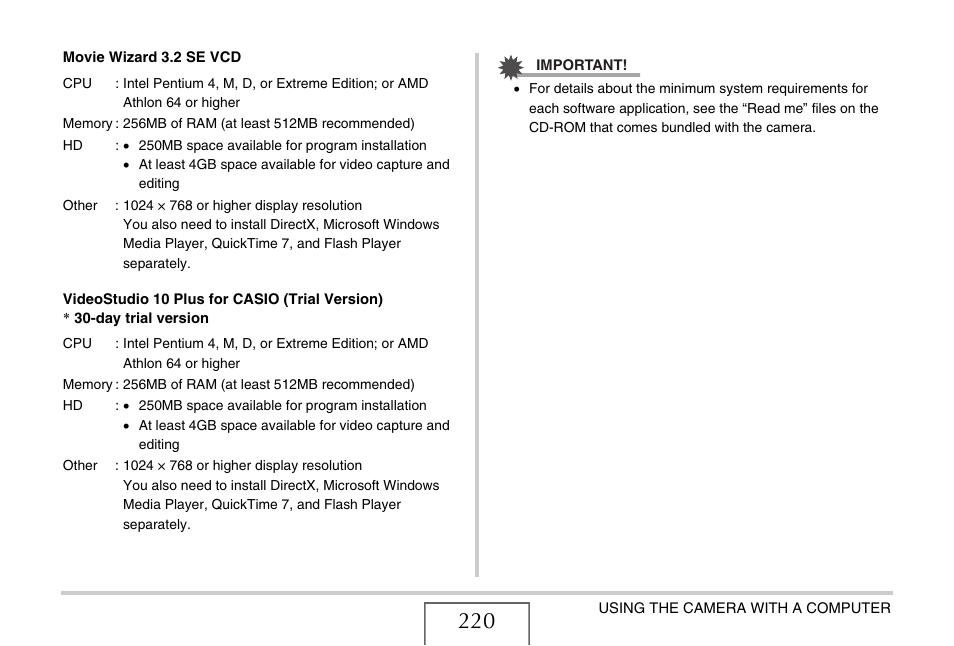 Casio EX-V7 User Manual | Page 220 / 276