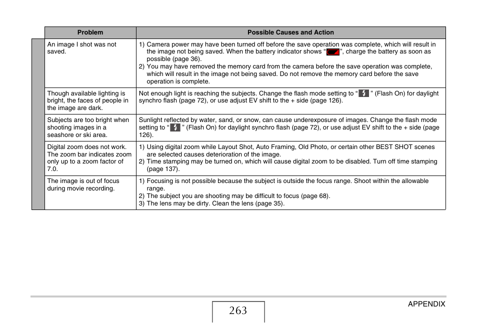 Casio EX-V7 User Manual | Page 263 / 276