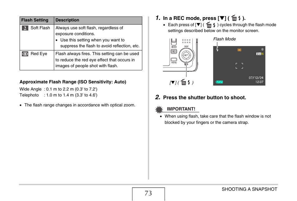 Casio EX-V7 User Manual | Page 73 / 276