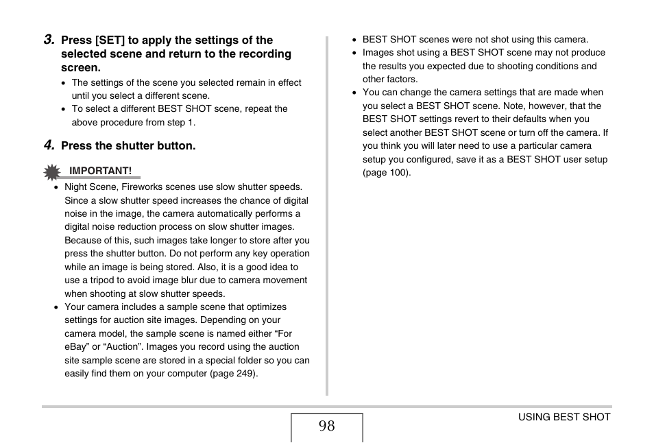 Casio EX-V7 User Manual | Page 98 / 276