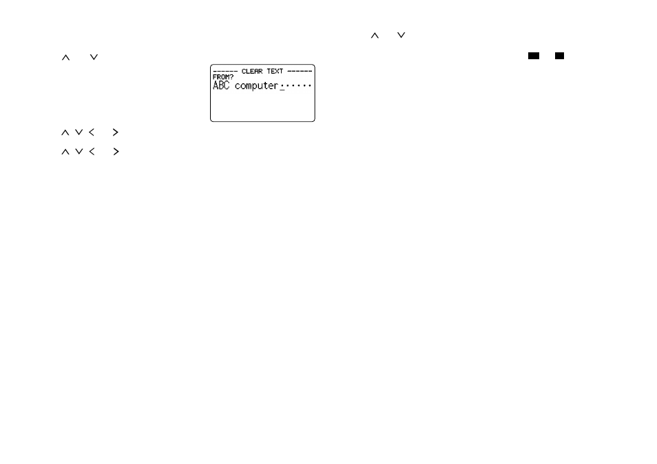 Text editing | Casio KL-C500 User Manual | Page 17 / 52