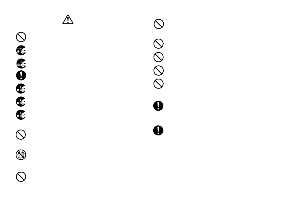 Caution | Casio KL-C500 User Manual | Page 3 / 52