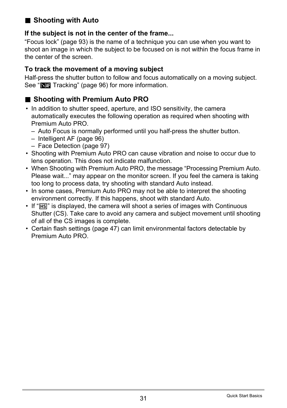 Casio EXILIM EX-ZR200 User Manual | Page 31 / 201