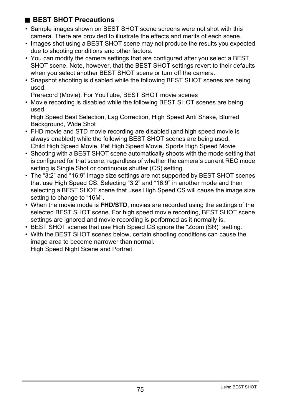 Casio EXILIM EX-ZR200 User Manual | Page 75 / 201